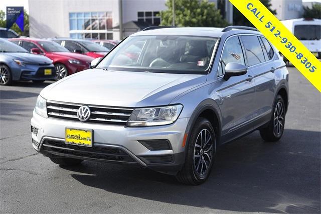 used 2021 Volkswagen Tiguan car, priced at $15,589