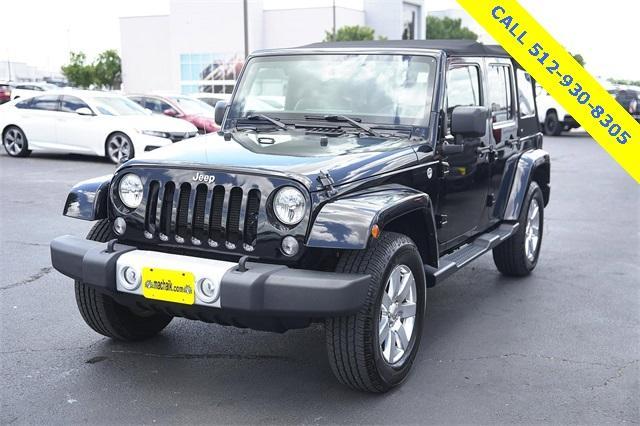 used 2015 Jeep Wrangler Unlimited car, priced at $22,689