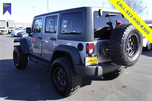 used 2017 Jeep Wrangler Unlimited car, priced at $19,364