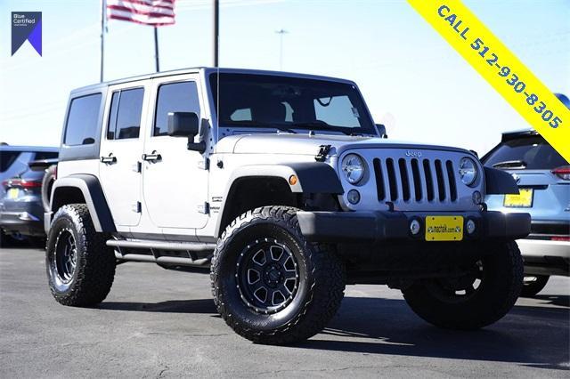 used 2017 Jeep Wrangler Unlimited car, priced at $19,364