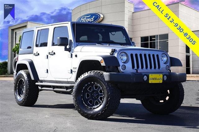 used 2017 Jeep Wrangler Unlimited car, priced at $19,364