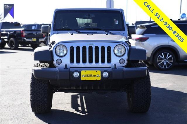 used 2017 Jeep Wrangler Unlimited car, priced at $19,364