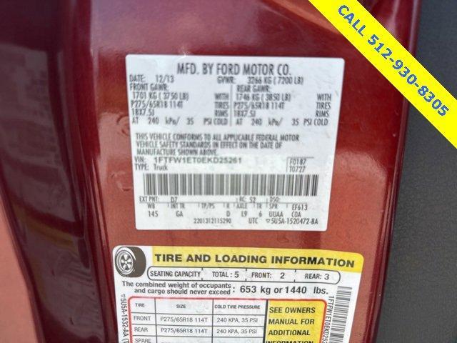 used 2014 Ford F-150 car, priced at $19,999