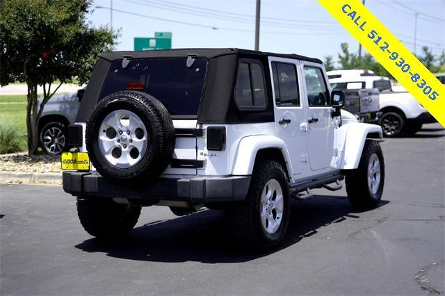 used 2013 Jeep Wrangler Unlimited car, priced at $18,419