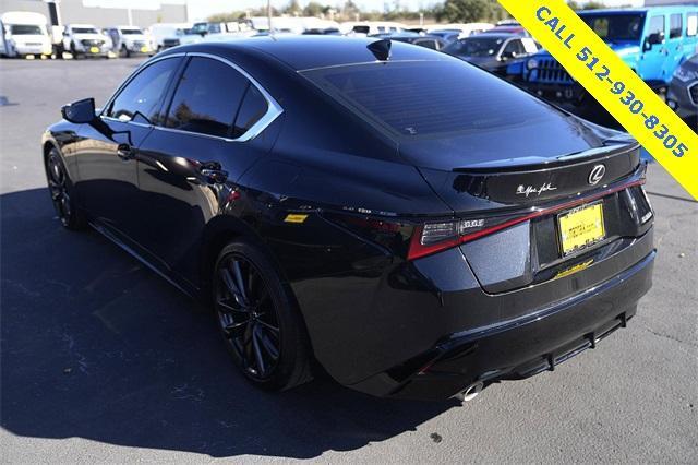 used 2023 Lexus IS 350 car, priced at $43,548