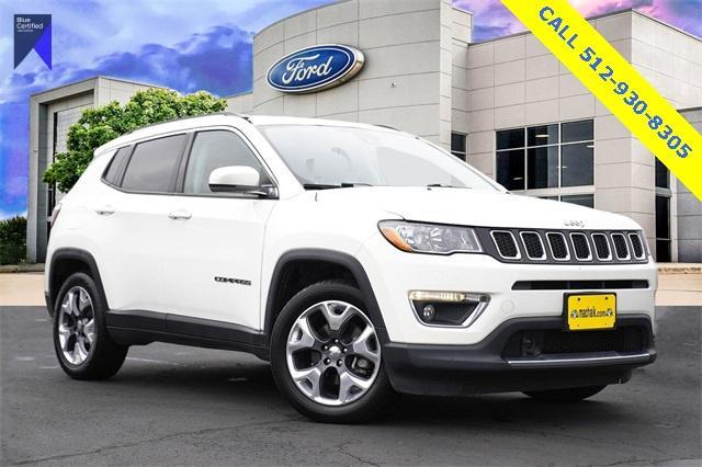 used 2021 Jeep Compass car, priced at $16,539