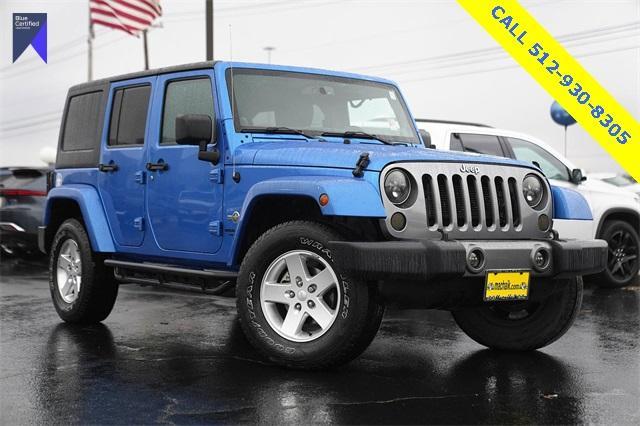 used 2014 Jeep Wrangler Unlimited car, priced at $11,949