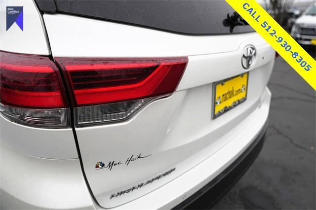 used 2019 Toyota Highlander car, priced at $29,752