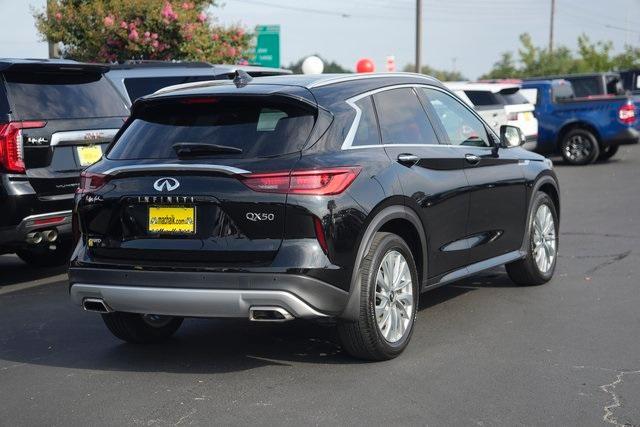 used 2023 INFINITI QX50 car, priced at $29,997