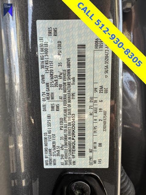 used 2024 Ford F-150 car, priced at $43,489