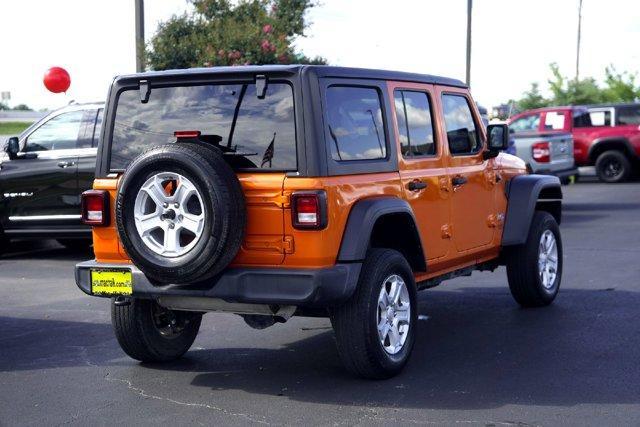 used 2018 Jeep Wrangler Unlimited car, priced at $25,948
