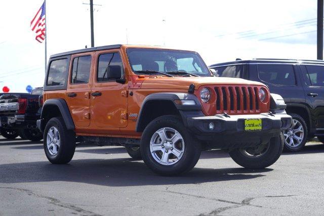 used 2018 Jeep Wrangler Unlimited car, priced at $25,948