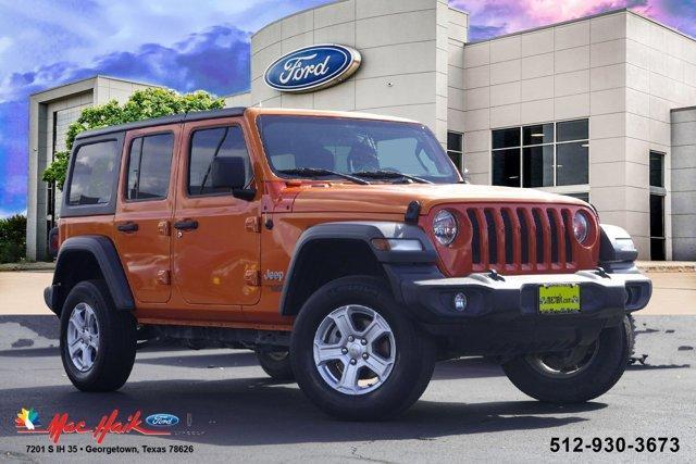 used 2018 Jeep Wrangler Unlimited car, priced at $25,948
