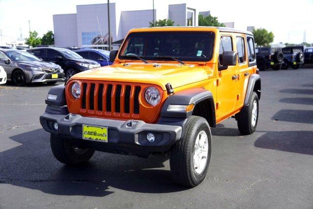 used 2018 Jeep Wrangler Unlimited car, priced at $25,948