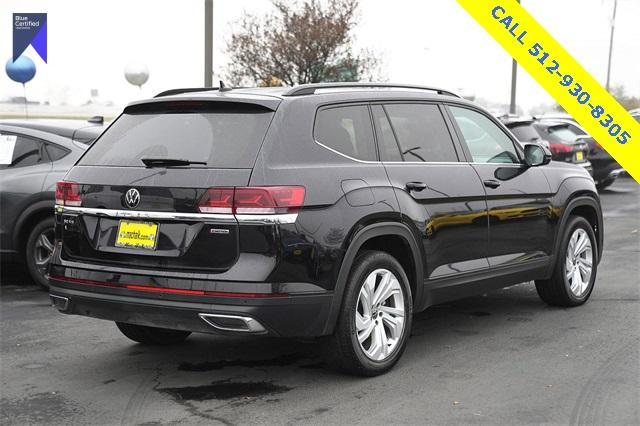 used 2021 Volkswagen Atlas car, priced at $24,839