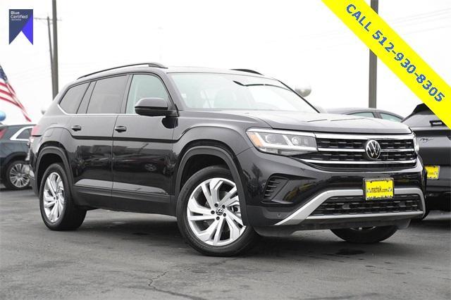 used 2021 Volkswagen Atlas car, priced at $24,839