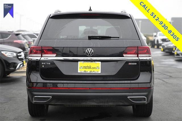 used 2021 Volkswagen Atlas car, priced at $24,839