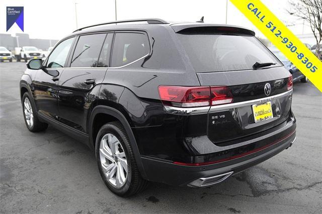 used 2021 Volkswagen Atlas car, priced at $24,839