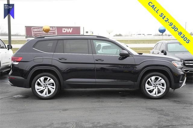 used 2021 Volkswagen Atlas car, priced at $24,839