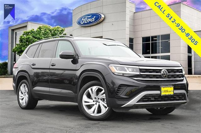 used 2021 Volkswagen Atlas car, priced at $24,839