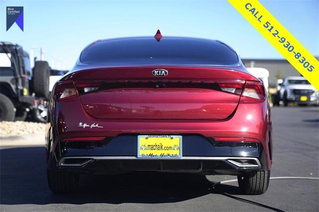 used 2021 Kia K5 car, priced at $17,429