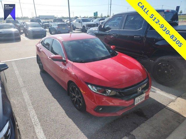 used 2021 Honda Civic car, priced at $20,819