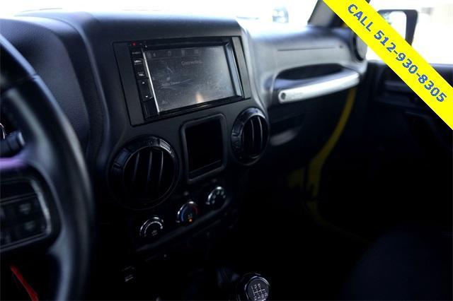 used 2015 Jeep Wrangler car, priced at $16,288