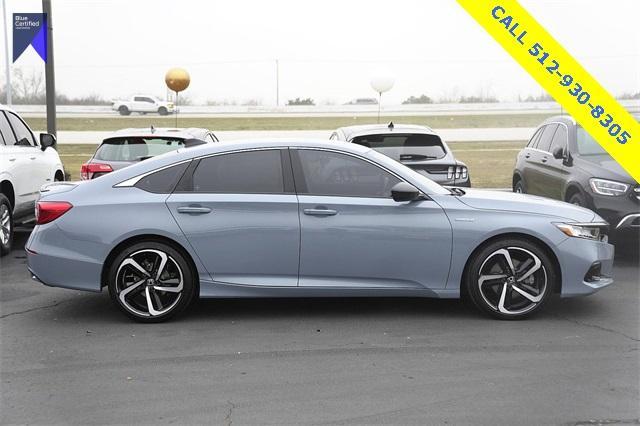 used 2022 Honda Accord Hybrid car, priced at $27,966