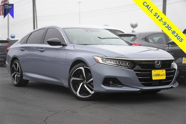 used 2022 Honda Accord Hybrid car, priced at $27,966