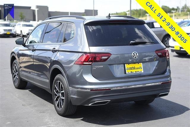used 2021 Volkswagen Tiguan car, priced at $20,348