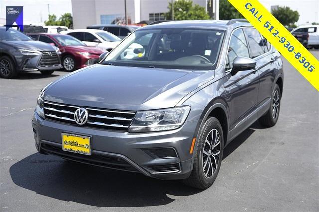used 2021 Volkswagen Tiguan car, priced at $20,348