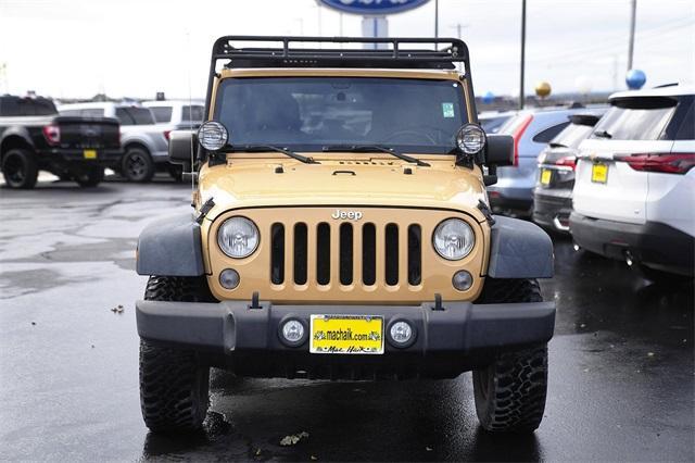 used 2014 Jeep Wrangler Unlimited car, priced at $22,619