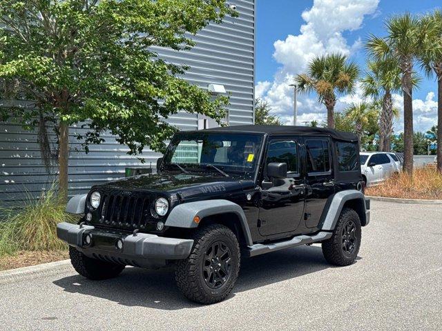 used 2016 Jeep Wrangler Unlimited car, priced at $17,591