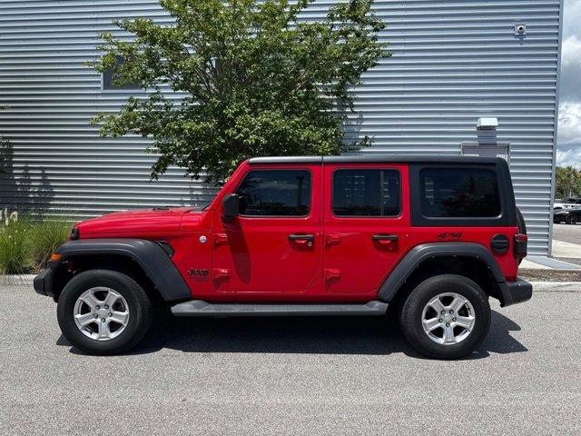 used 2021 Jeep Wrangler car, priced at $33,972