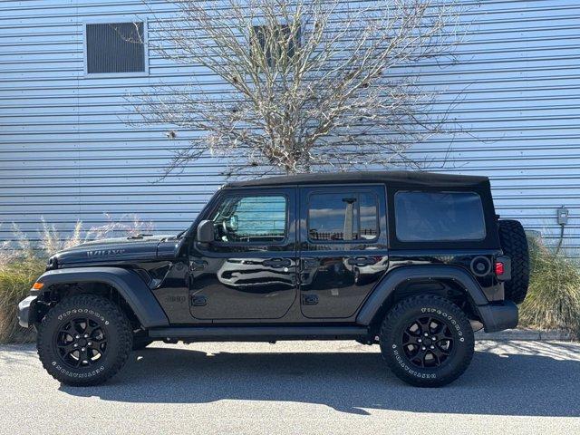 used 2021 Jeep Wrangler car, priced at $28,649