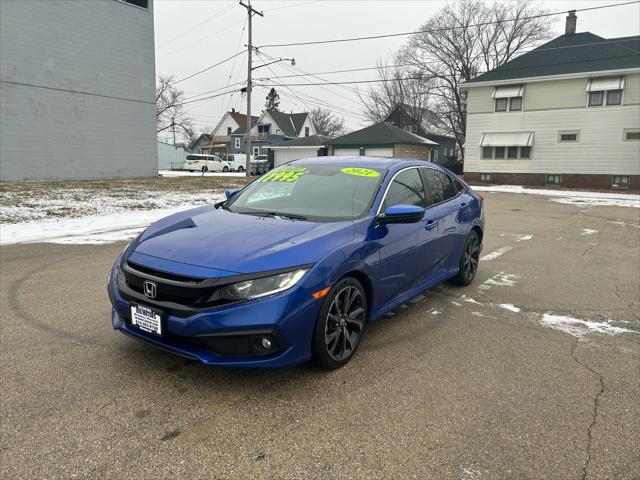 used 2021 Honda Civic car, priced at $17,995