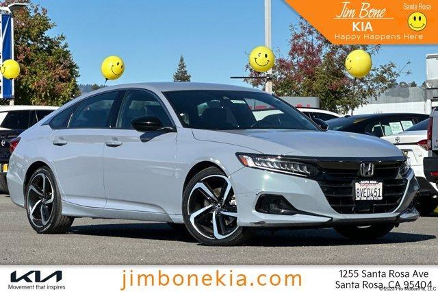 used 2021 Honda Accord car, priced at $23,995