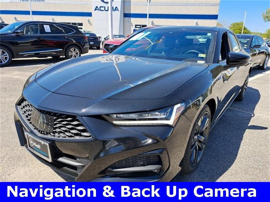 used 2021 Acura TLX car, priced at $33,400