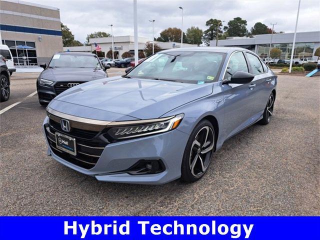 used 2022 Honda Accord Hybrid car, priced at $30,000