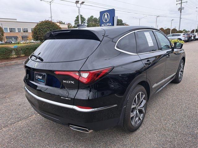 used 2024 Acura MDX car, priced at $49,400