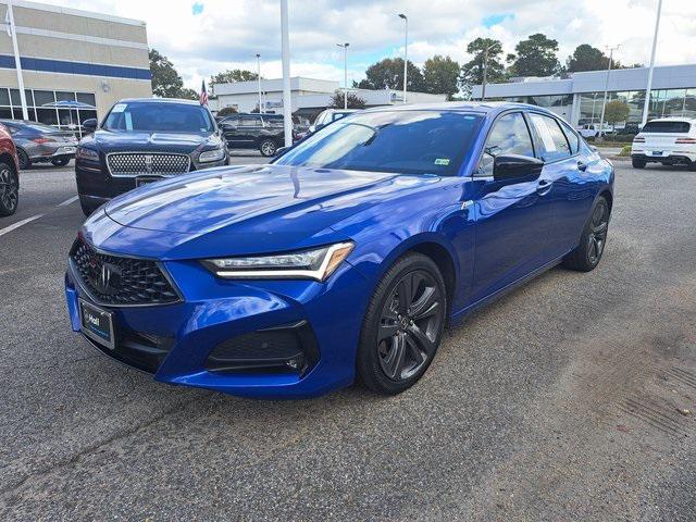 used 2023 Acura TLX car, priced at $42,500