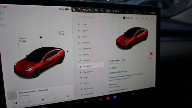 used 2018 Tesla Model 3 car, priced at $17,995