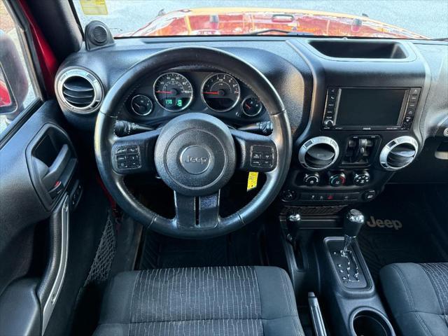 used 2012 Jeep Wrangler Unlimited car, priced at $17,995