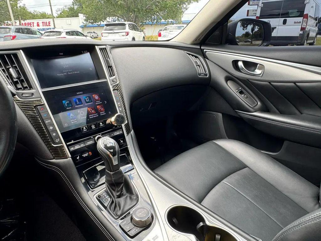 used 2021 INFINITI Q50 car, priced at $15,900