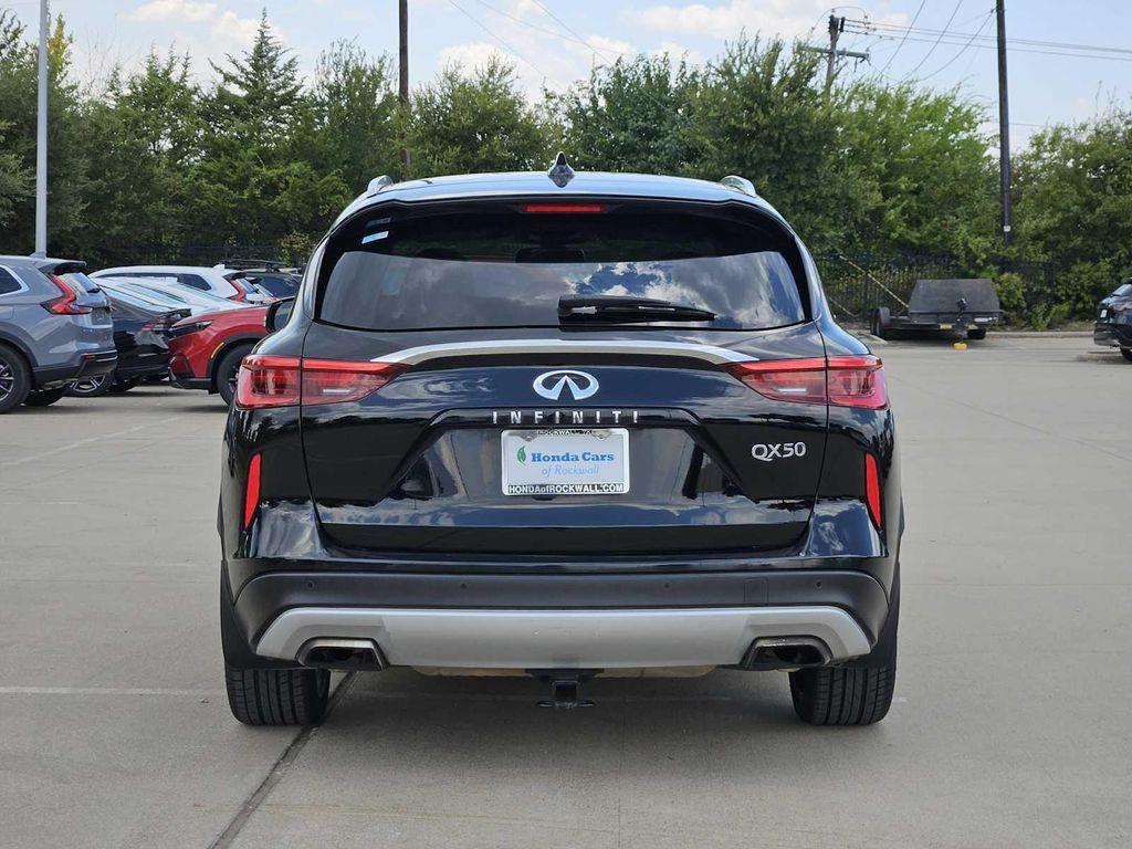 used 2020 INFINITI QX50 car, priced at $18,732