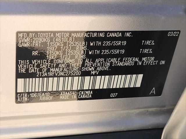 used 2022 Toyota RAV4 car, priced at $28,306