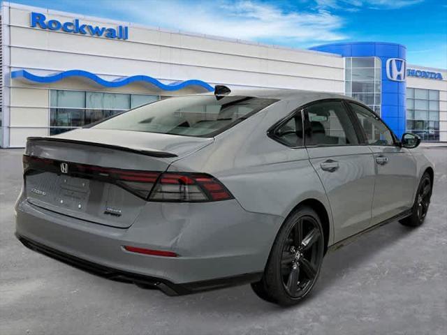 new 2025 Honda Accord Hybrid car, priced at $34,217