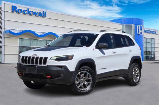 used 2021 Jeep Cherokee car, priced at $22,350