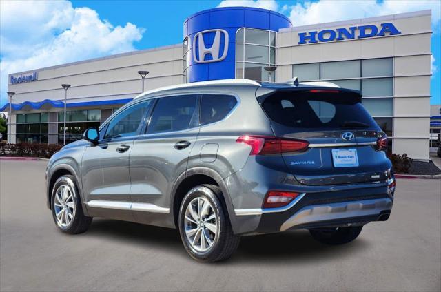 used 2020 Hyundai Santa Fe car, priced at $19,615