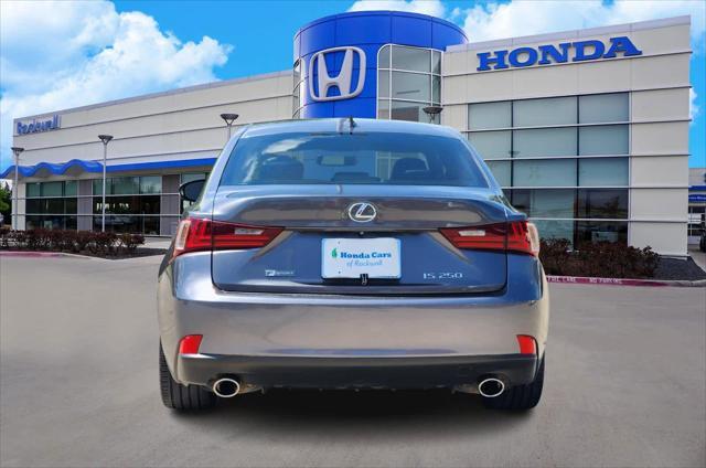 used 2015 Lexus IS 250 car, priced at $19,888